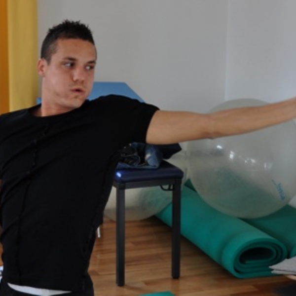 Philipp Degen beim Myoreflex-Rehatraining Degen2